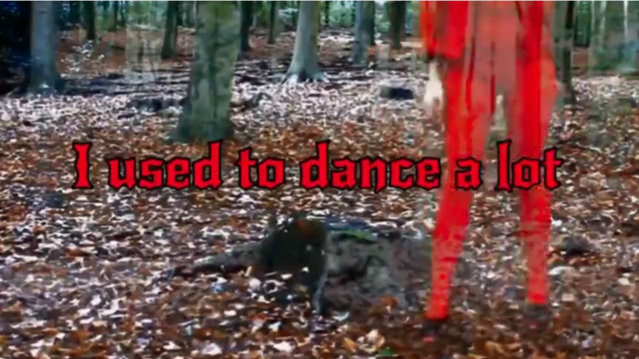 I used to dance a lot